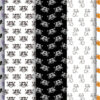 Mockup new Black and White Cat Digital Paper - Seamless Pattern - Craft Paper - Scrapbook Paper-055