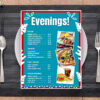 Food Restaurant Menu Flyer Template