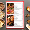 Digital Food Restaurant Menu Flyer Template
