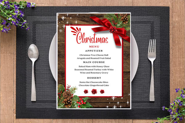 Restaurant Food Menu Template