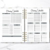 Monthly Cleaning, Cleaning Planner Printable-DP08
