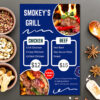 Canva Editable Food Menu Template