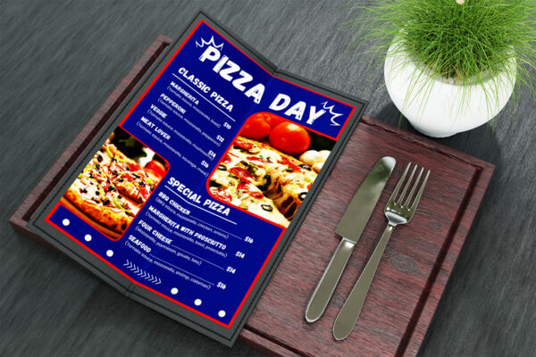 Canva Editable Food Menu Template