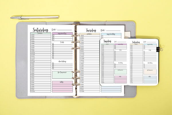 Personal Work Daily Planner