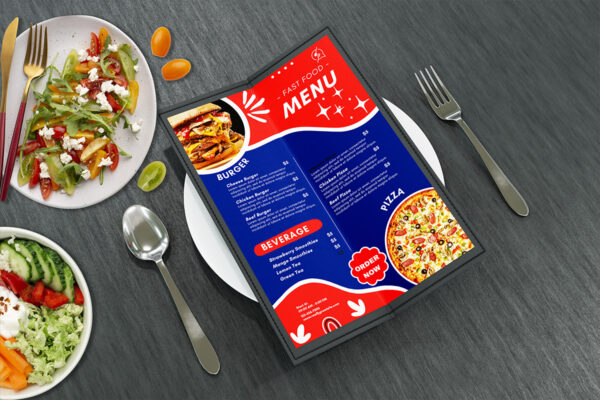 Canva Editable Food Menu Template