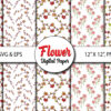 Floral Seamless Digital Paper