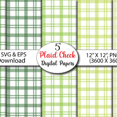 Pastel Gingham Digital Paper Pack, Coquette Patterns, Preppy Backgrounds, Plaid Designs, Scrapbooking, Baby Shower Printable