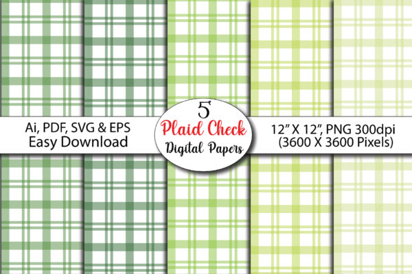 Mockup Pastel Gingham Digital Paper Pack, Coquette Patterns, Preppy Backgrounds, Plaid Designs, Scrapbooking, Baby Shower Printable