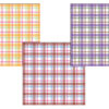 Plaid Tartan Check Seamless Digital Paper, Pastel Colours & White, Scrapbook Pages, Backgrounds Commercial Use-042