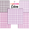 Mockup-02 Pastel Gingham Digital Paper Pack, Coquette Patterns, Preppy Backgrounds, Plaid Designs, Scrapbooking, Baby Shower-036
