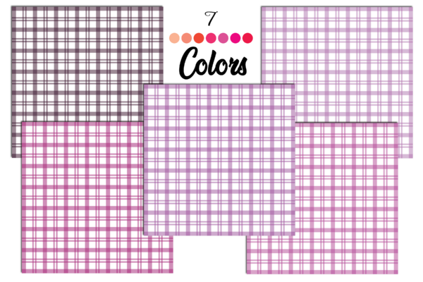 Mockup-02 Pastel Gingham Digital Paper Pack, Coquette Patterns, Preppy Backgrounds, Plaid Designs, Scrapbooking, Baby Shower-036