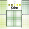 Mockup Pastel Gingham Seamless Pattern Bundle, Colors Checkered Digital Paper, Plaid Background, Cute Fabric Design-039