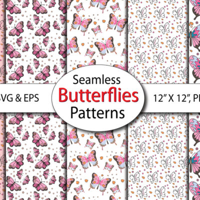 Butterfly Seamless Pattern