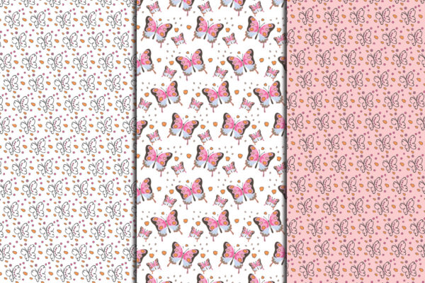 Butterfly Seamless Pattern