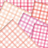 Print Gingham Pastel & Soft Colors Digital Paper Set-035