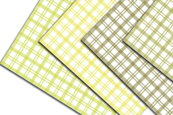 Mockup Watercolor Gingham Digital Paper | Seamless Check Patterns | Pastel Plaid Scrapbook Paper-037