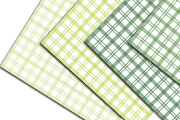 Mockup Pastel Gingham Seamless Pattern Bundle, Colors Checkered Digital Paper, Plaid Background, Cute Fabric Design-039