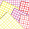 Mockup Pastel Gingham Seamless Pattern Bundle, Plaid Check Digital Paper Pack, Cute Spring Fabric Design, Picnic Pattern-041
