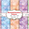 Mockup new-01 Mermaid Seamless Digital Paper | Underwater Background Pattern