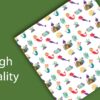 Mockup new-03 Mermaid Pattern Seamless Digital Papers-061