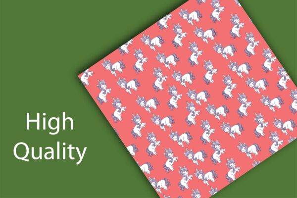 Mockup new-03 Unicorns Pastel Colors Digital Papers 300 DPI Maximum Quality, unicorn scrapbook, unicorn printable paper designs-064
