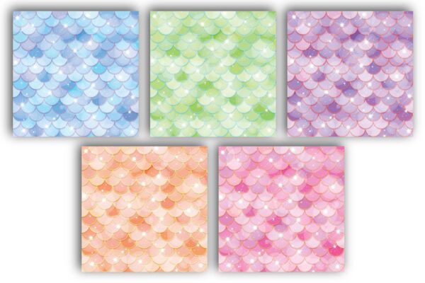 Mockup new-04 Mermaid Seamless Digital Paper | Underwater Background Pattern-048