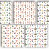 Mockup new-04 Mermaid Pattern Seamless Digital Papers-061