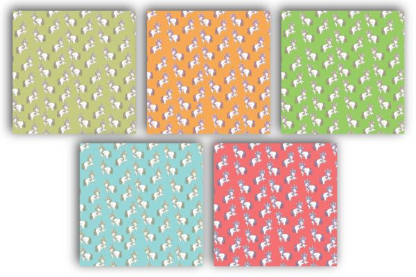 Mockup new-04 Unicorns Pastel Colors Digital Papers 300 DPI Maximum Quality, unicorn scrapbook, unicorn printable paper designs-064