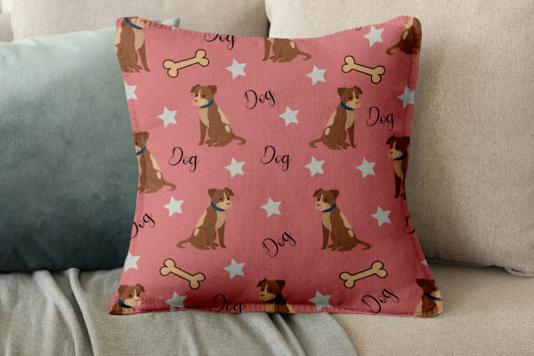 Dogs Seamless Pattern, Puppy Digital Paper-053