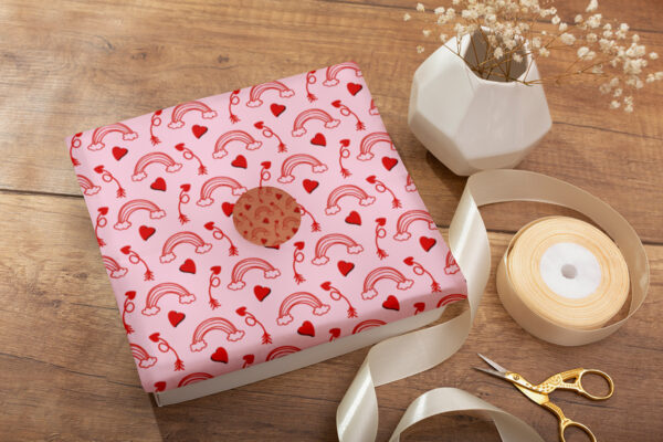 Mockup5 Valentine Seamless Patterns, Cute Valentine Digital Backgrounds-046