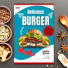 Mockup_1 (5) Digital Restaurant Menu Flyer Template, Food Menu Template, Cafe Menu-RM02