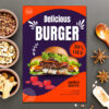 Mockup_1 (7) Restaurant Menu Template, Food Menu Template, Canva Editable Menu-RM01