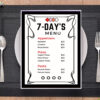 Mockup_1 (9) Restaurant Menu Template, Food Menu Template, Canva Editable Menu-RM01