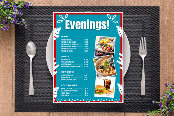 Mockup_11 (2) Digital Restaurant Menu Flyer Template, Food Menu Template, Cafe Menu-RM02