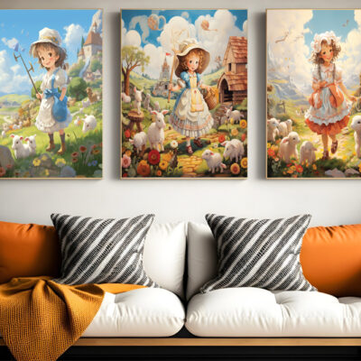 Abstract Wall Art Printable and Wall Décor