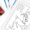 Alphabet Coloring Pages for Kids - 26 Printable ABC Letters with Easy Pictures