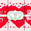 Mockup 2 Valentine's Day Hearts & Floral Romantic Digital