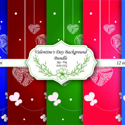 Mockup Valentine's Day Digital Paper, Seamless pattern file, Coquette Bow Background