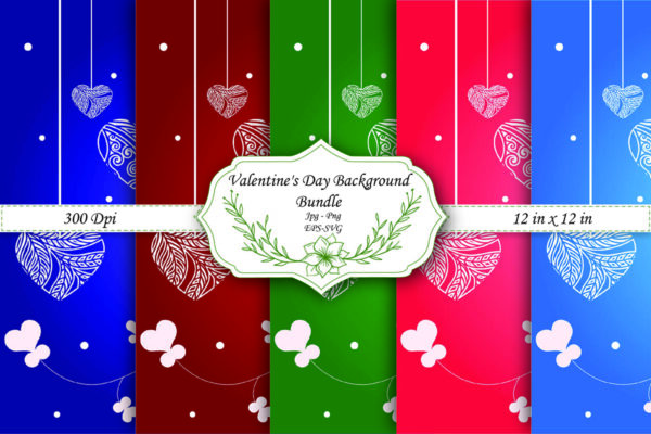 Mockup Valentine's Day Digital Paper, Seamless pattern file, Coquette Bow Background