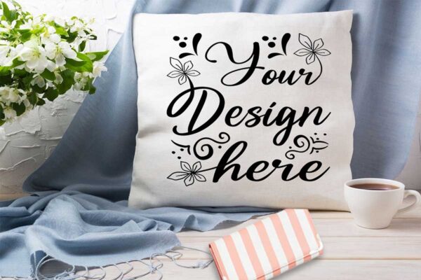 Pillow cover Mockup