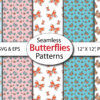 Spring Floral Digital Papers