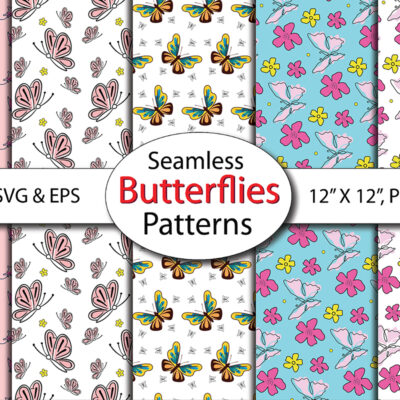 butterfly digital paper