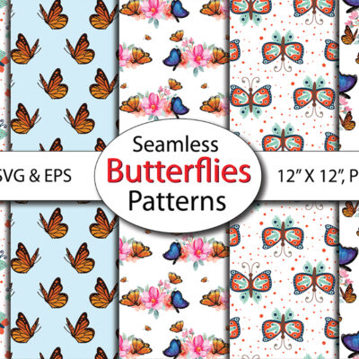 butterfly digital paper