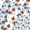 1 Seamless Butterflies Digital Paper & Seamless Pattern-P011