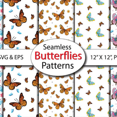 Butterflies Pattern Bundle