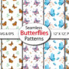 1 Seamless Floral Magic Fairy Theme