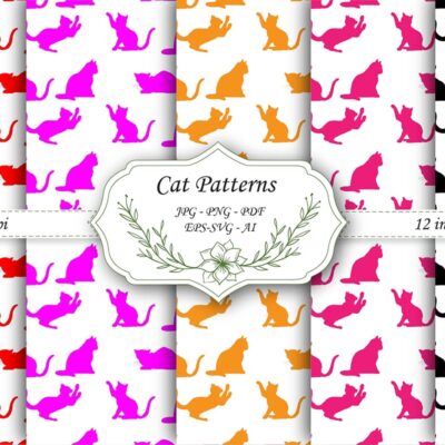 Seamless Pattern, Floral Seamless Design,Butterfly Pattern,Digital Paper,Digital backgrounds,Paper Crafts,Striped Paper,Pattern Papers,Pattern, background