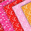Glossy Heart Digital Paper, Valentine Scrapbook Patterns-08