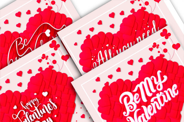 Mockup 2 Lucky in Love Digital Paper, Valentines Day Seamless Patterns-027