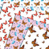 Boho Butterfly Seamless Pattern-P013